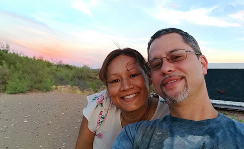 Teresa and husband