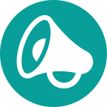 Loud speaker icon