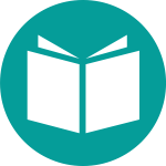 Handshake circle icon