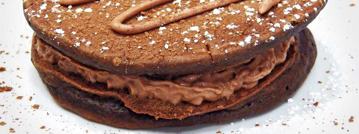 Chocolate pancakes