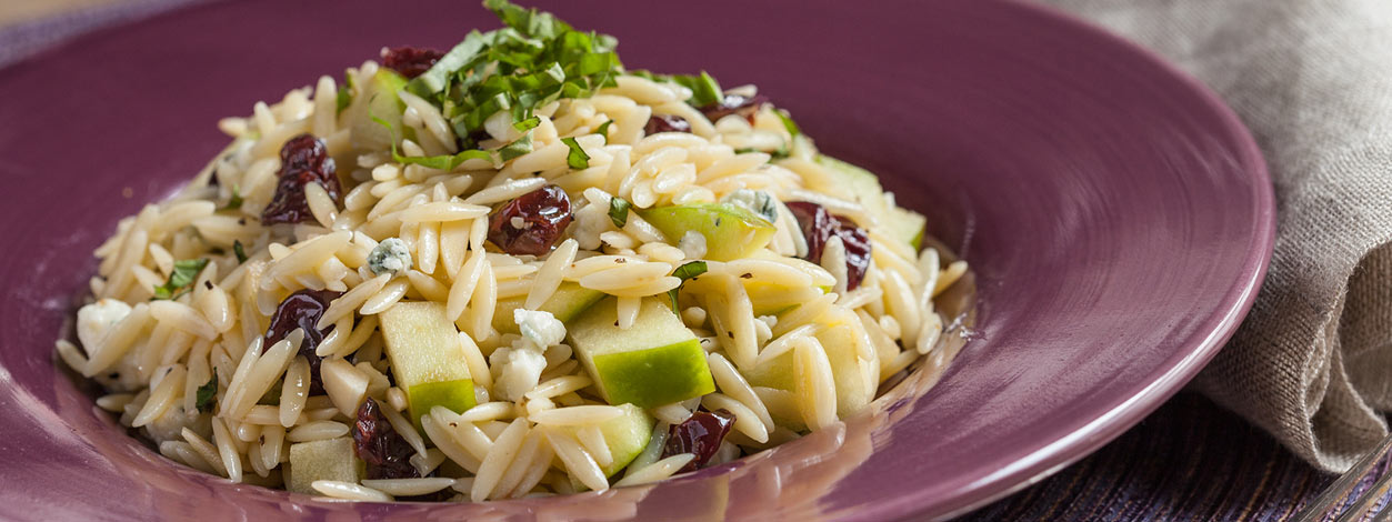 Fall harvest orzo salad wide enlarged