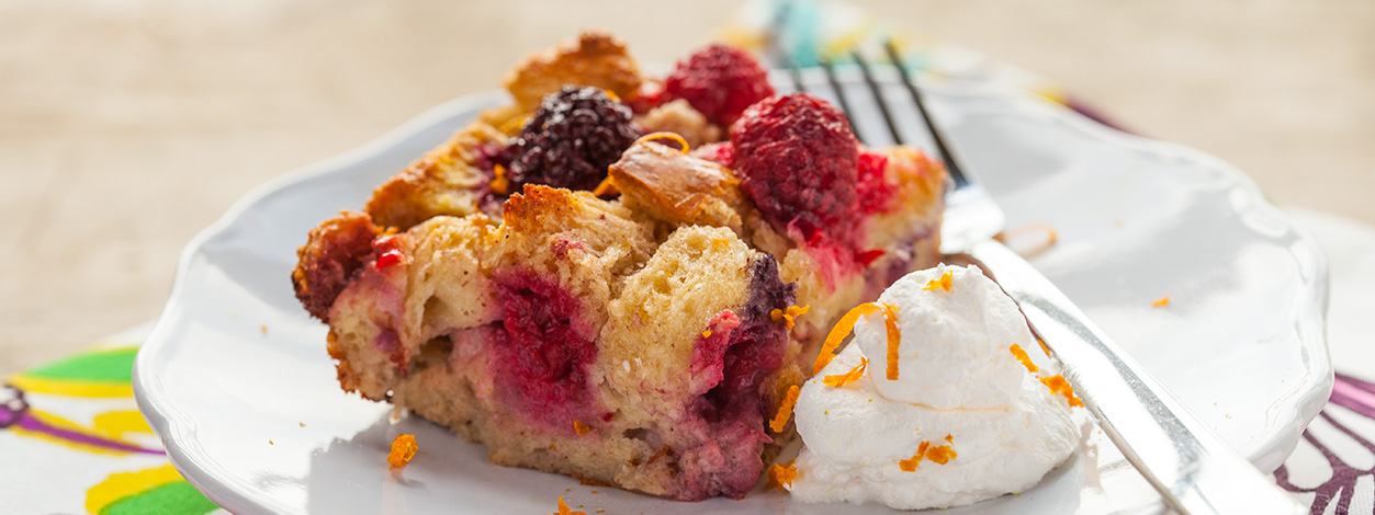Very Berry Bread Pudding