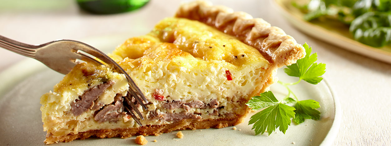 cheesesteak quiche recipe
