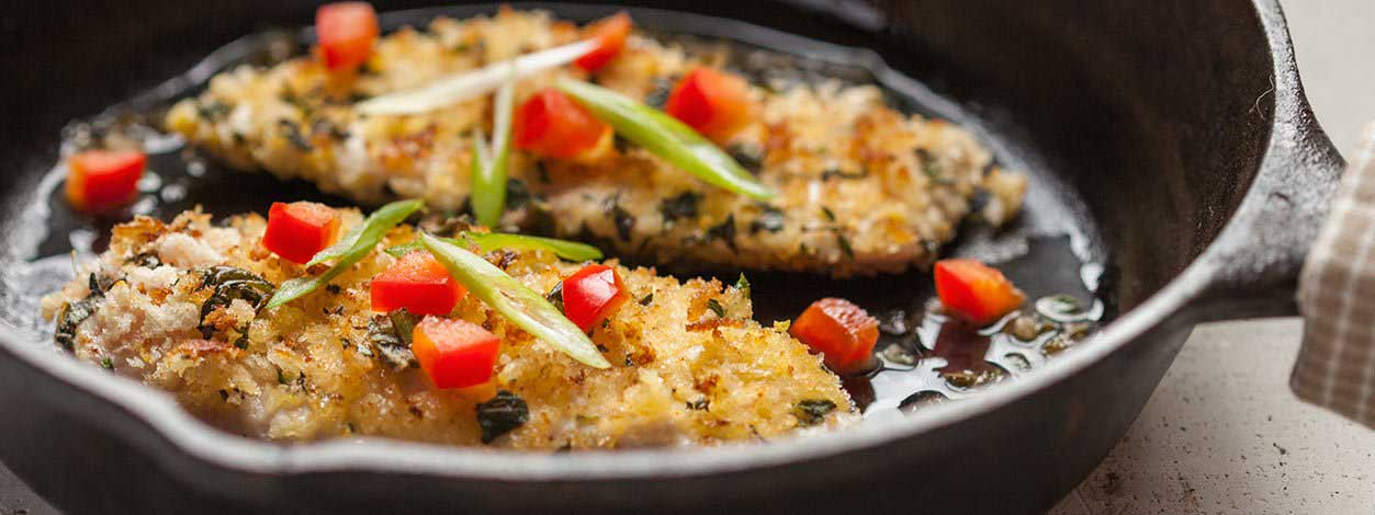 Crunchy Lemon-Herbed Chicken